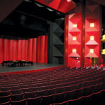 Empty theater seating